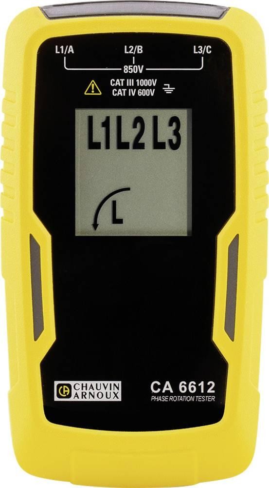 Chauvin Arnoux CA 6612 Phasen- and Drehfeldprüfer CAT III 1000 V,