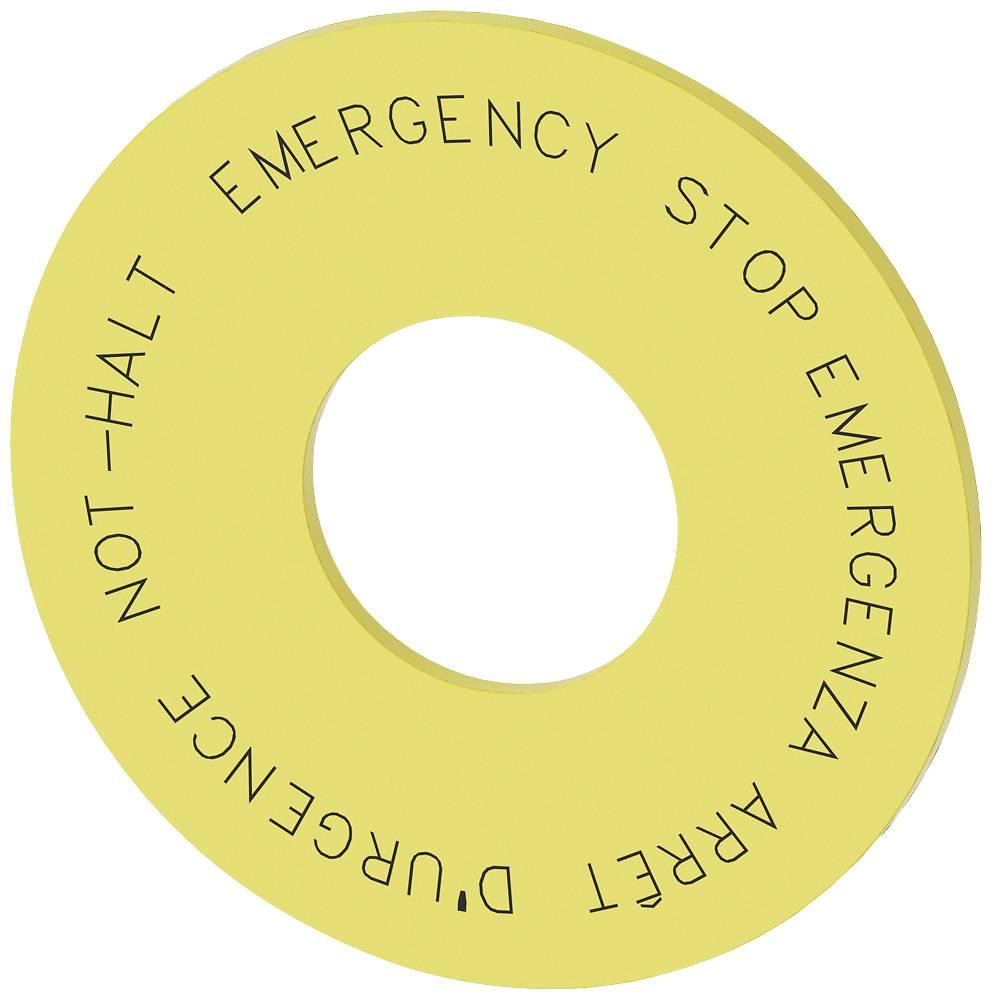 Siemens 3SU1900-0BN31-0NC0 etiqueta de impresora Amarillo - Siemens