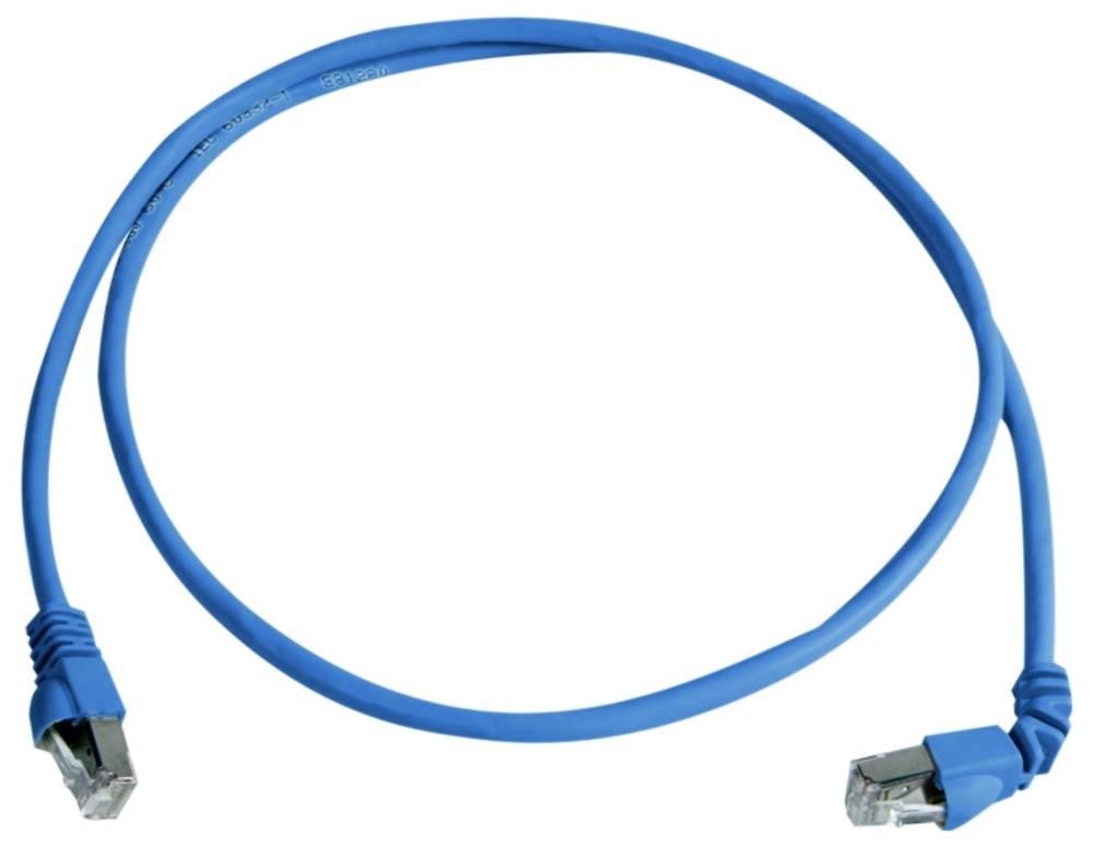 Telegärtner 100008674 RJ45 patch cord CAT 6a S/FTP 5.0m blue