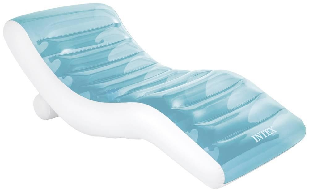Intex 56874EU matelas gonflables Matelas une personne Bleu, Blanc -