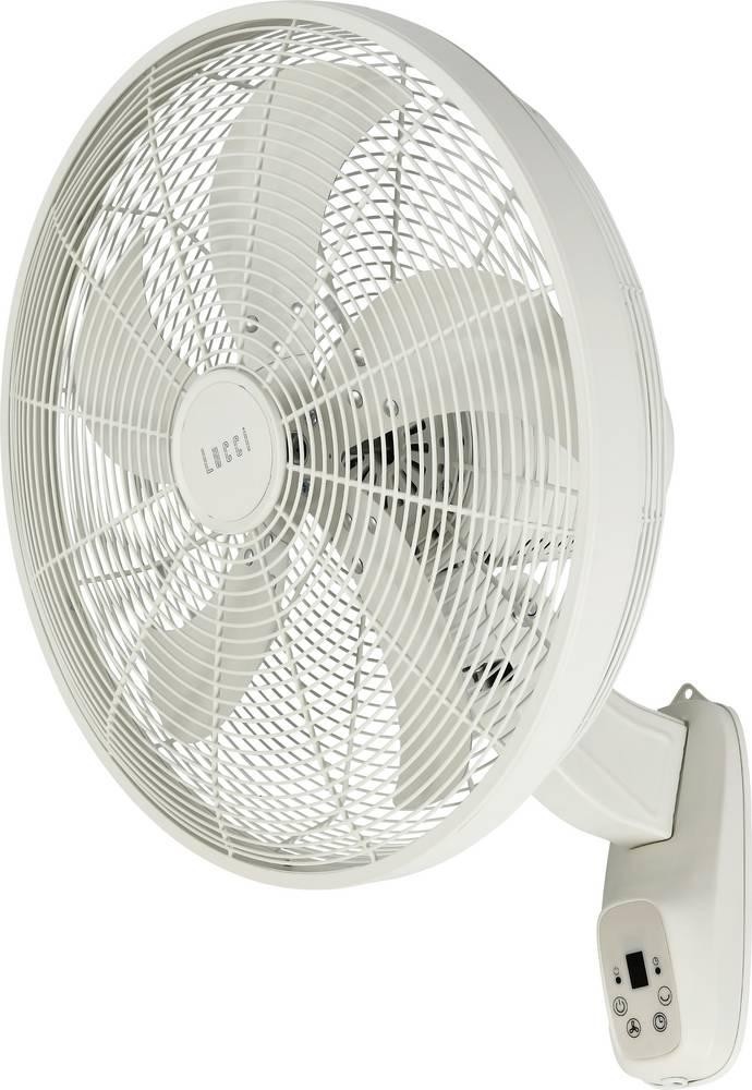 Lucci AIR Glide DC WV Wandfan 36W white