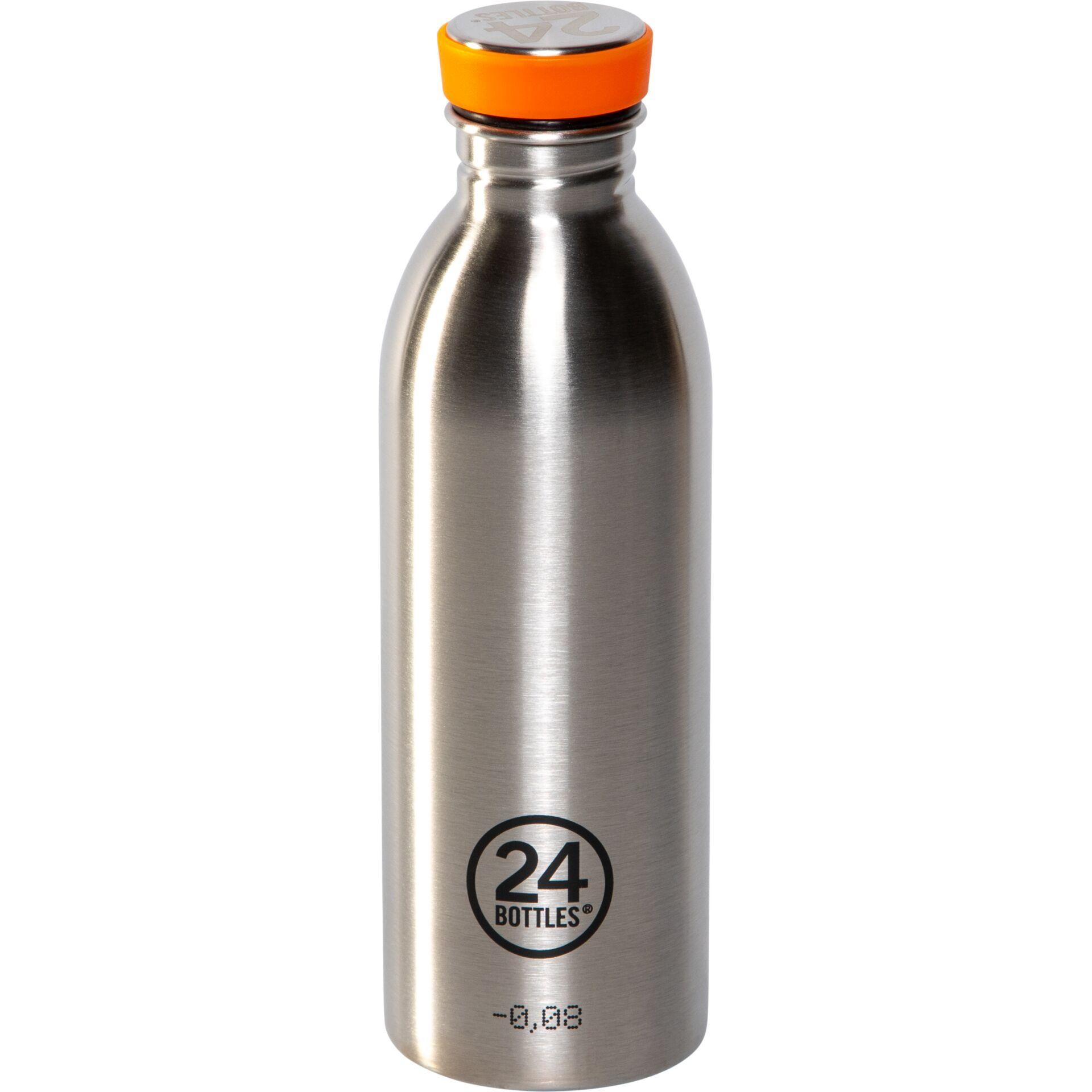 24Bottles Urban Bottle Brushed Steel, 500 ml