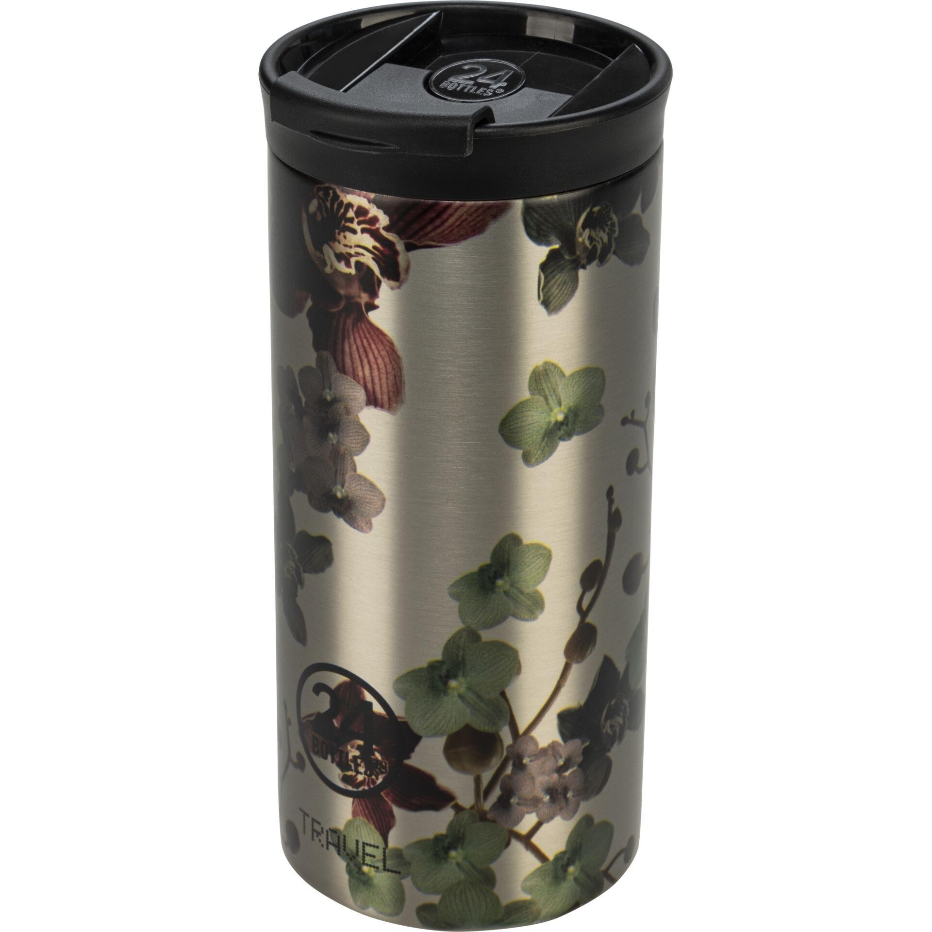 24Bottles Travel 600 ml Black, Grey Stainless steel - 24Bottles
