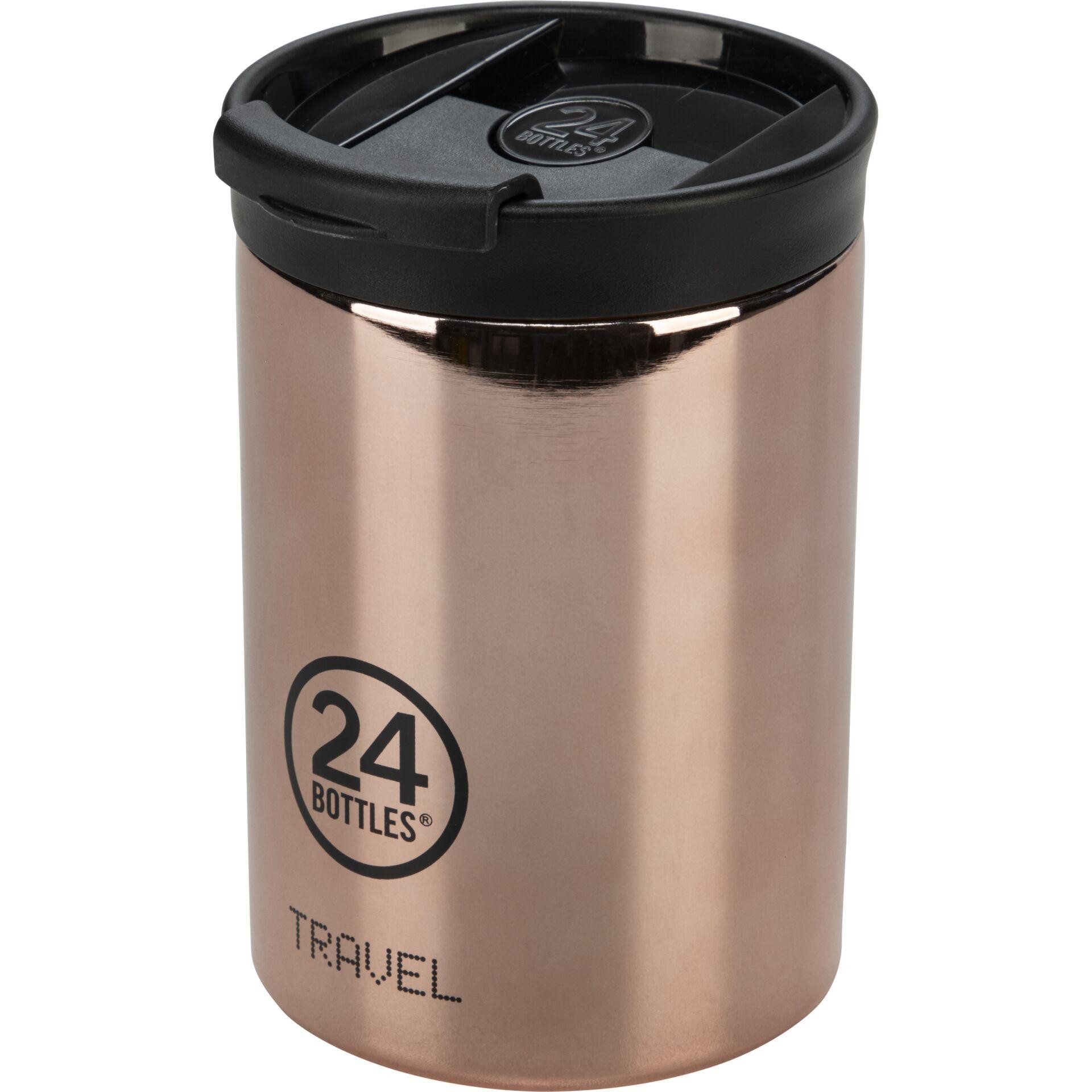 24Bottles Travel Tumbler 350 ml Rose gold Stainless steel - 24Bottles