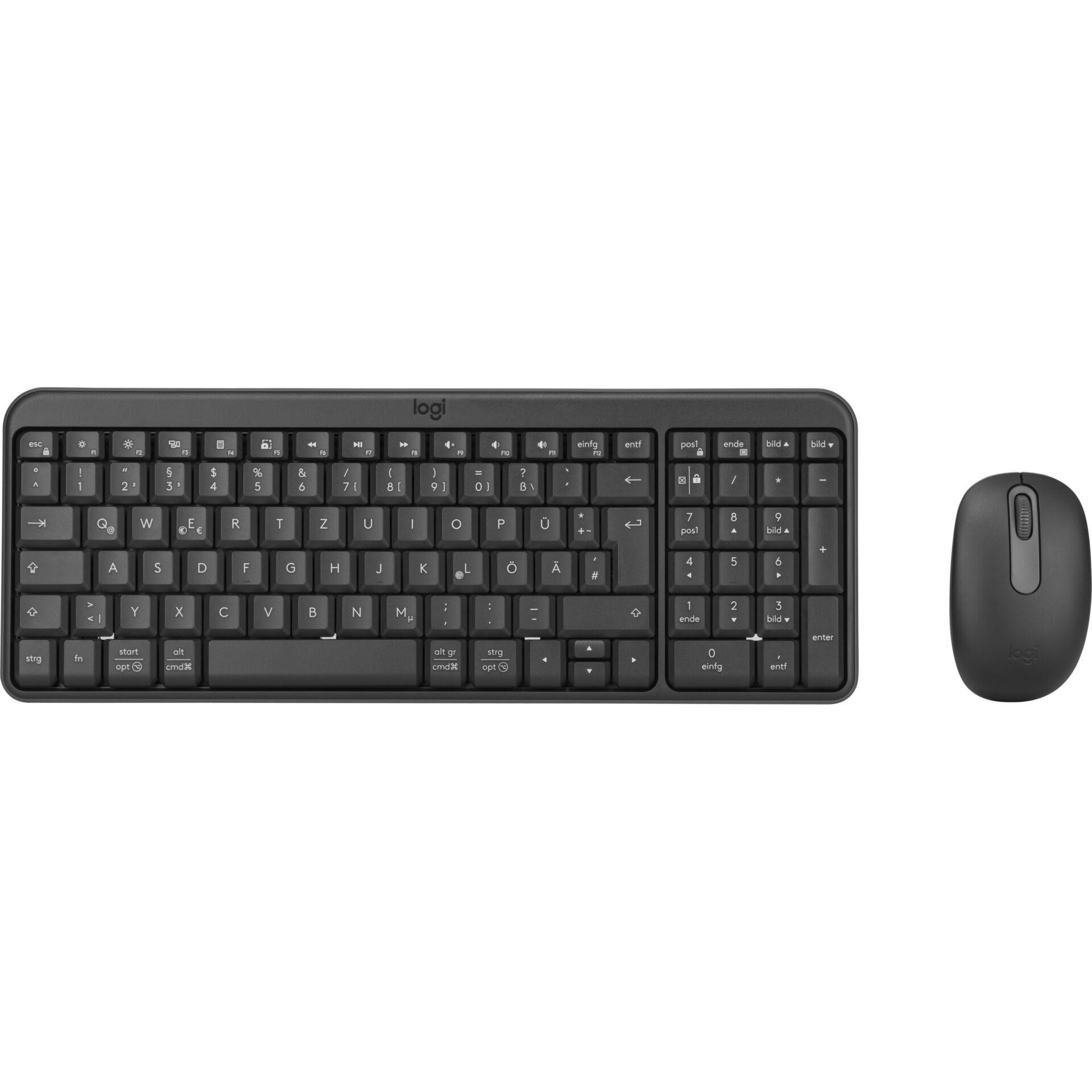 Logitech MK250 Compact Bluetooth Wireless Combo Maus-Tastatur-Set