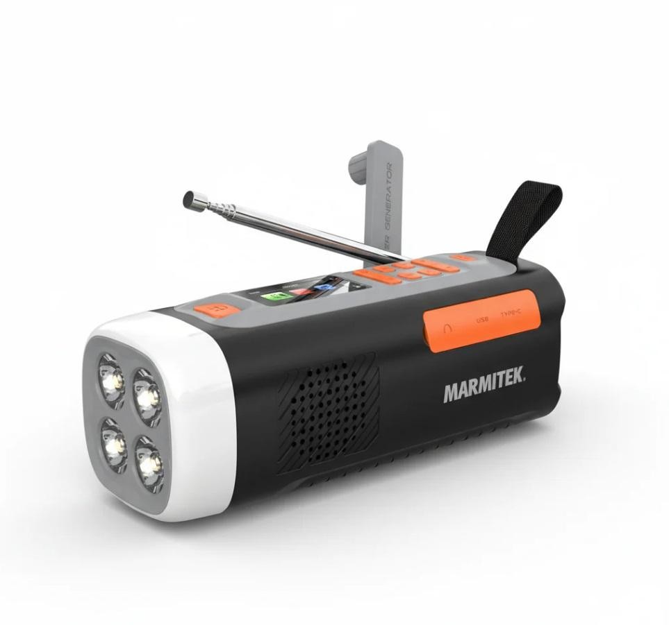 Marmitek RESQ 200 Wind-up radio - Marmitek RESQ 200 Wind-up