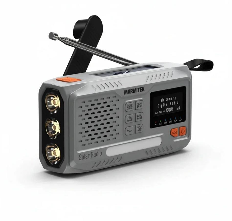 Marmitek RESQ 100 Digital radio - grau