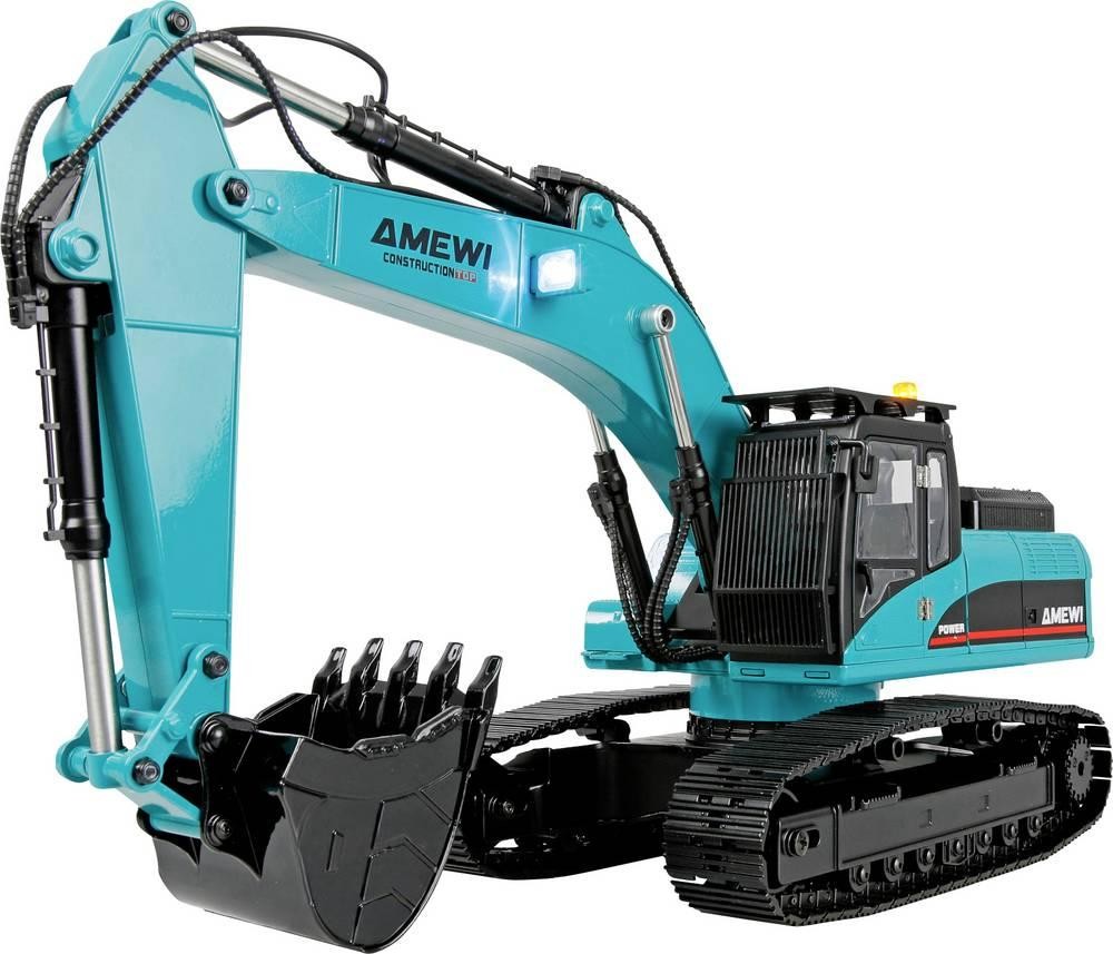 Amewi G705E modelo controlado por radio Excavadora Motor eléctrico 1: