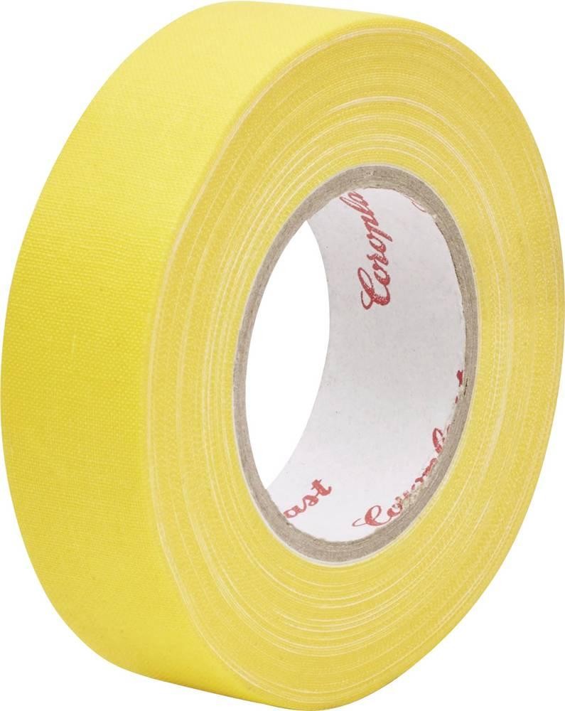 Coroplast 800 265989 Gewebeklebeband jaune (L x B) 50000mm x 50mm 1