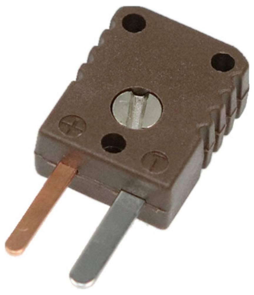 B + B Thermo-Technik Miniaturplug Typ T, brown | -50+120°C brown