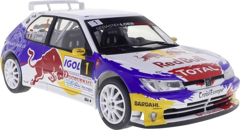 Solido PKW Modell Peugeot 306 Maxi #1 white Fertigmodell PKW Modell