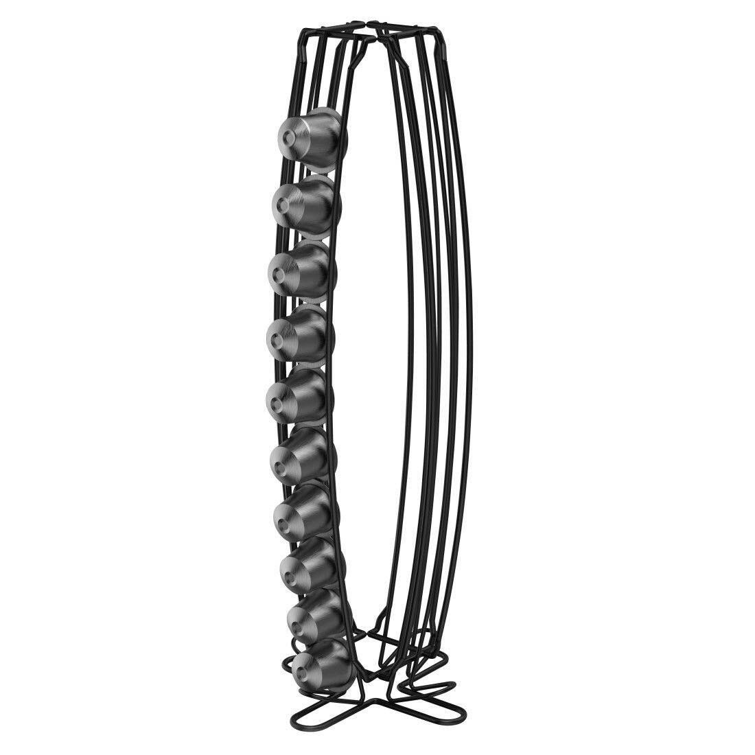 Xavax 00111265 coffee capsule holder 40 capsules Metal Black - Xavax