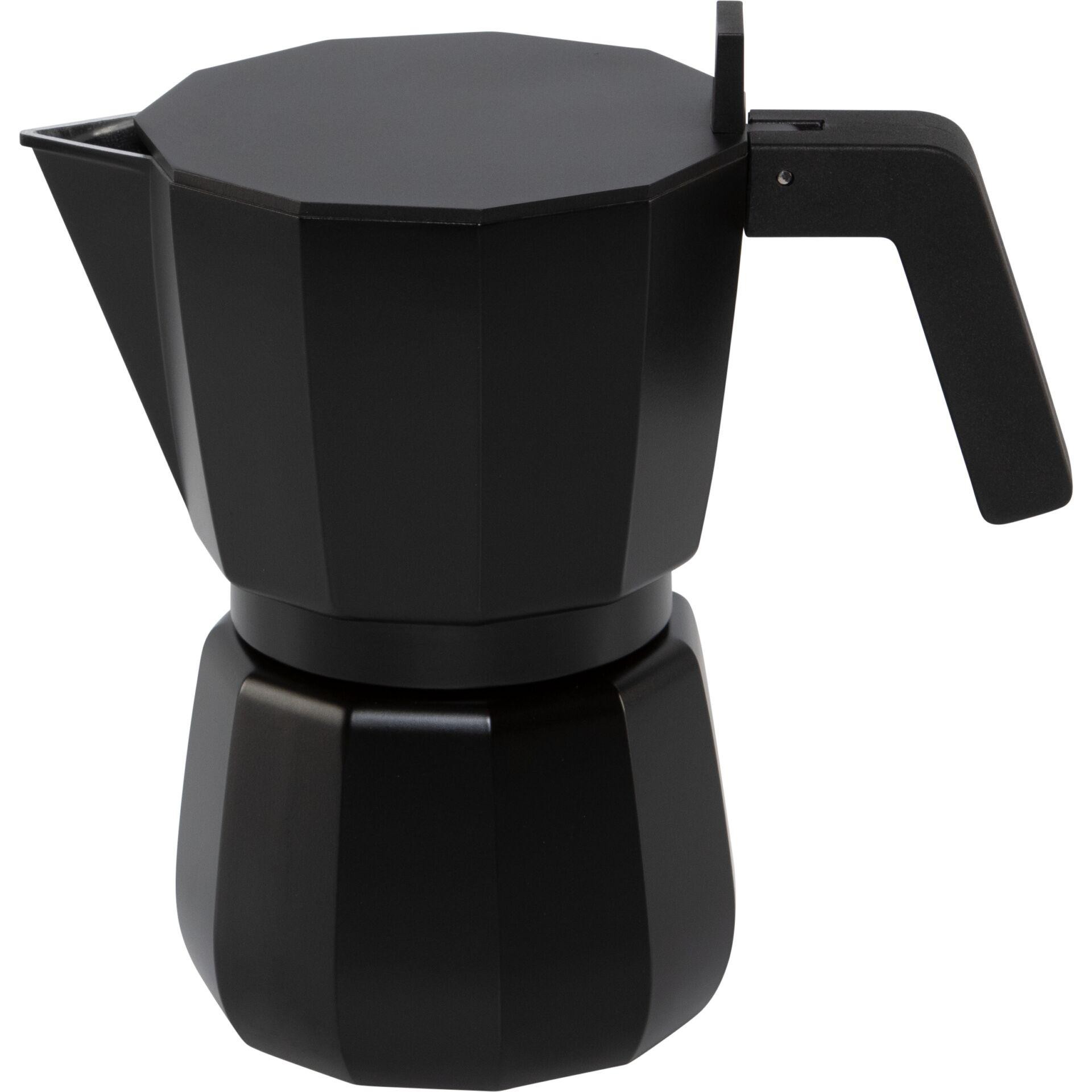Alessi Mokka espresso coffee machine DC06/6 B black