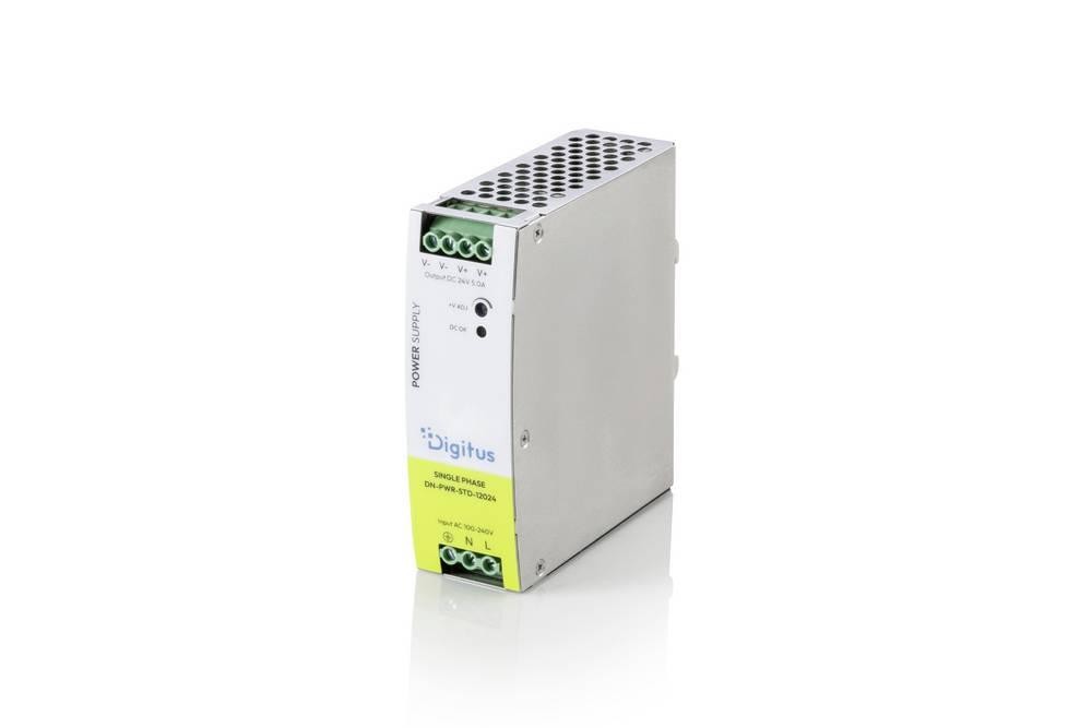 Digitus Industrial power supply, 24 V DC, 5 A, 120 W, AC-DC, metal