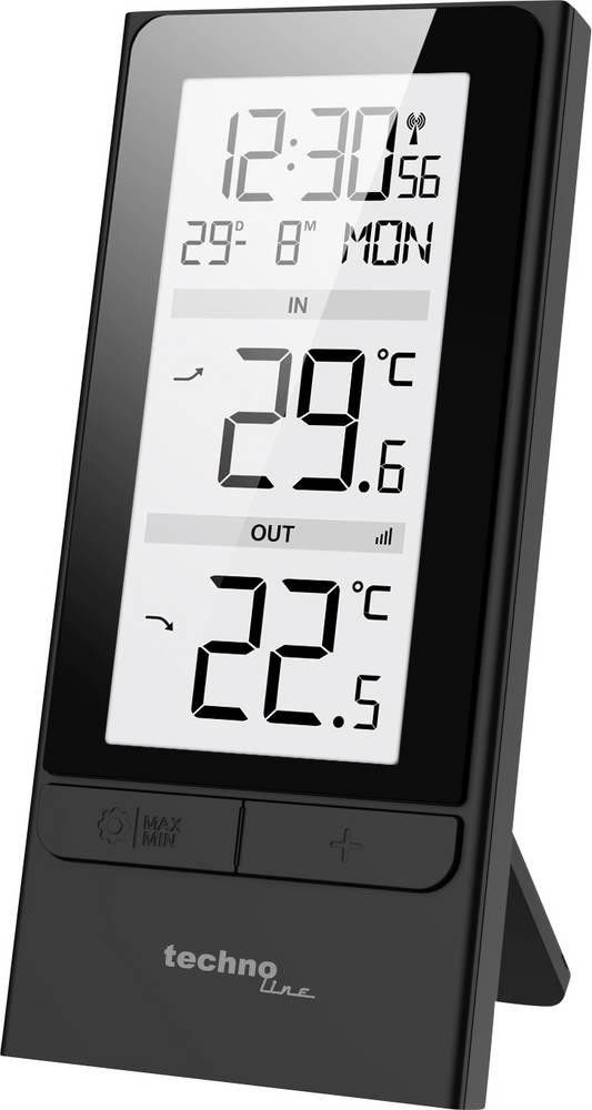 Technoline WS 9787 digital weather station Black Battery - Technoline