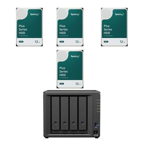 Synology DiskStation DS425+ 4 Einschübe NAS-Server Leergehäuse + 48