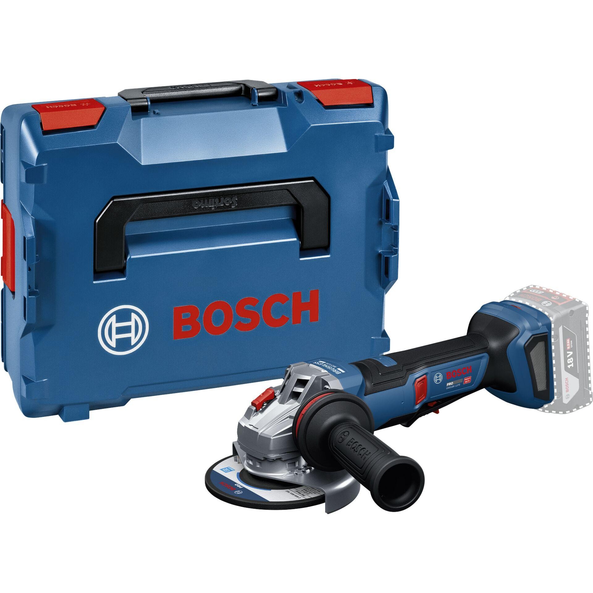 Bosch Professional GWS18V-11PS 06019N4301 Akku-Winkelschleifer