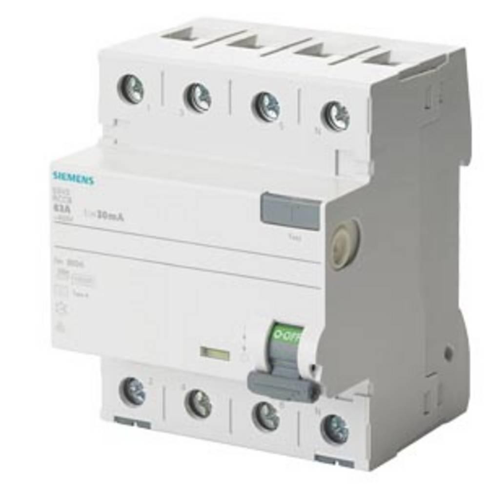 Siemens 5SV36468 5SV3646-8 FI-Schutzschalter A 63A 0.3A 400V