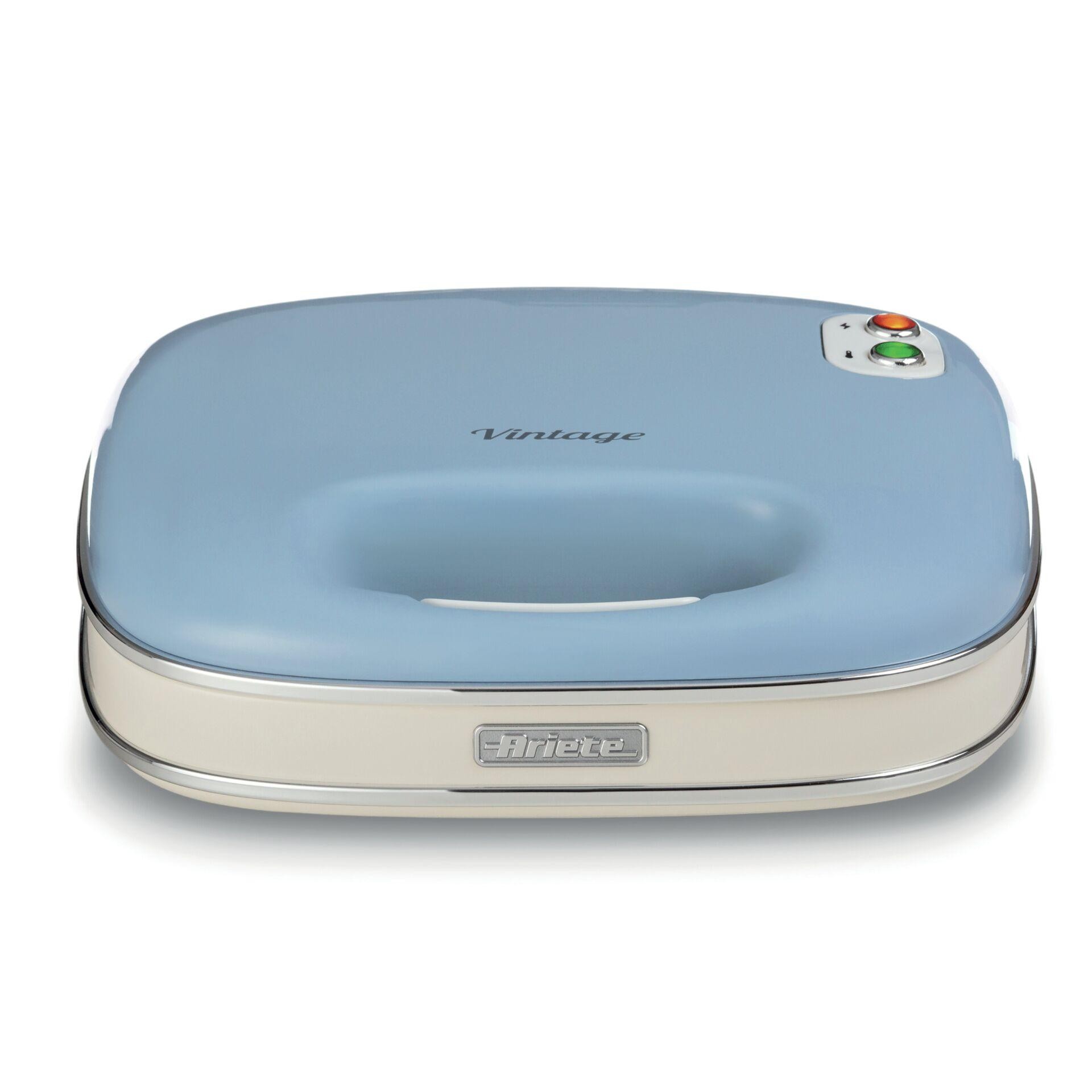 Ariete Vintage Line 00C196305AR0 sandwich maker 750 W Light Blue -