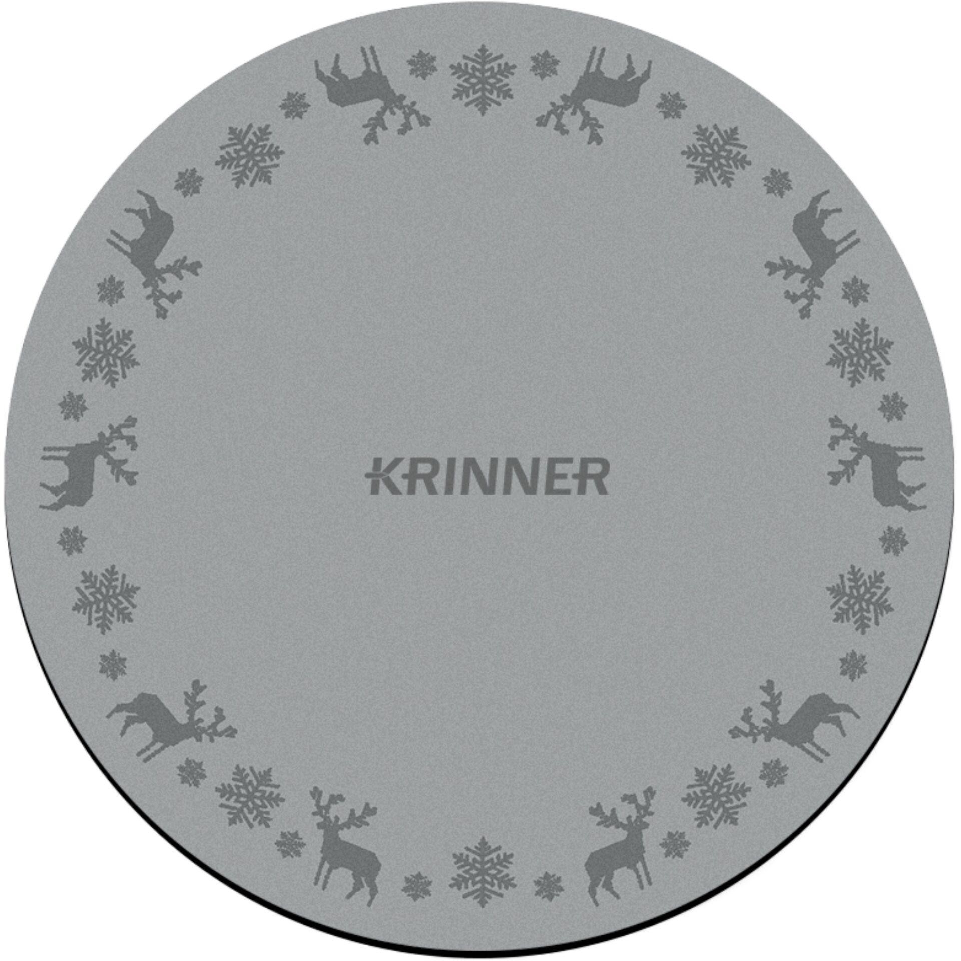 Krinner 91106 Indoor Floor mat Round Grey - Krinner 91106, Indoor,