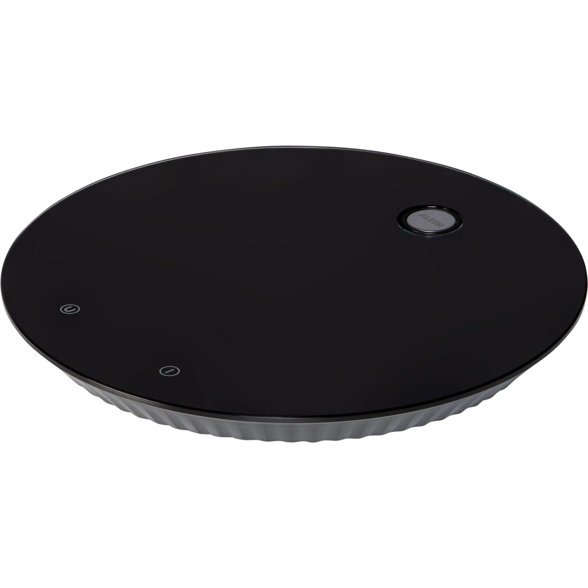 Alessi Küchenwaage Plisse MDL16 B, nero