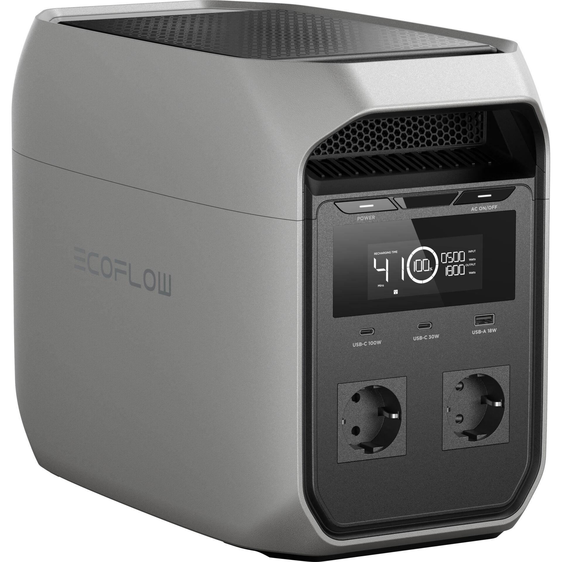EcoFlow DELTA 3 Classic portable power station 5 Lithium Manganese