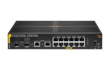 HPE Aruba Networking CX 6000 12p 10M/100M/1G Class4 PoE 2p SFP 1G