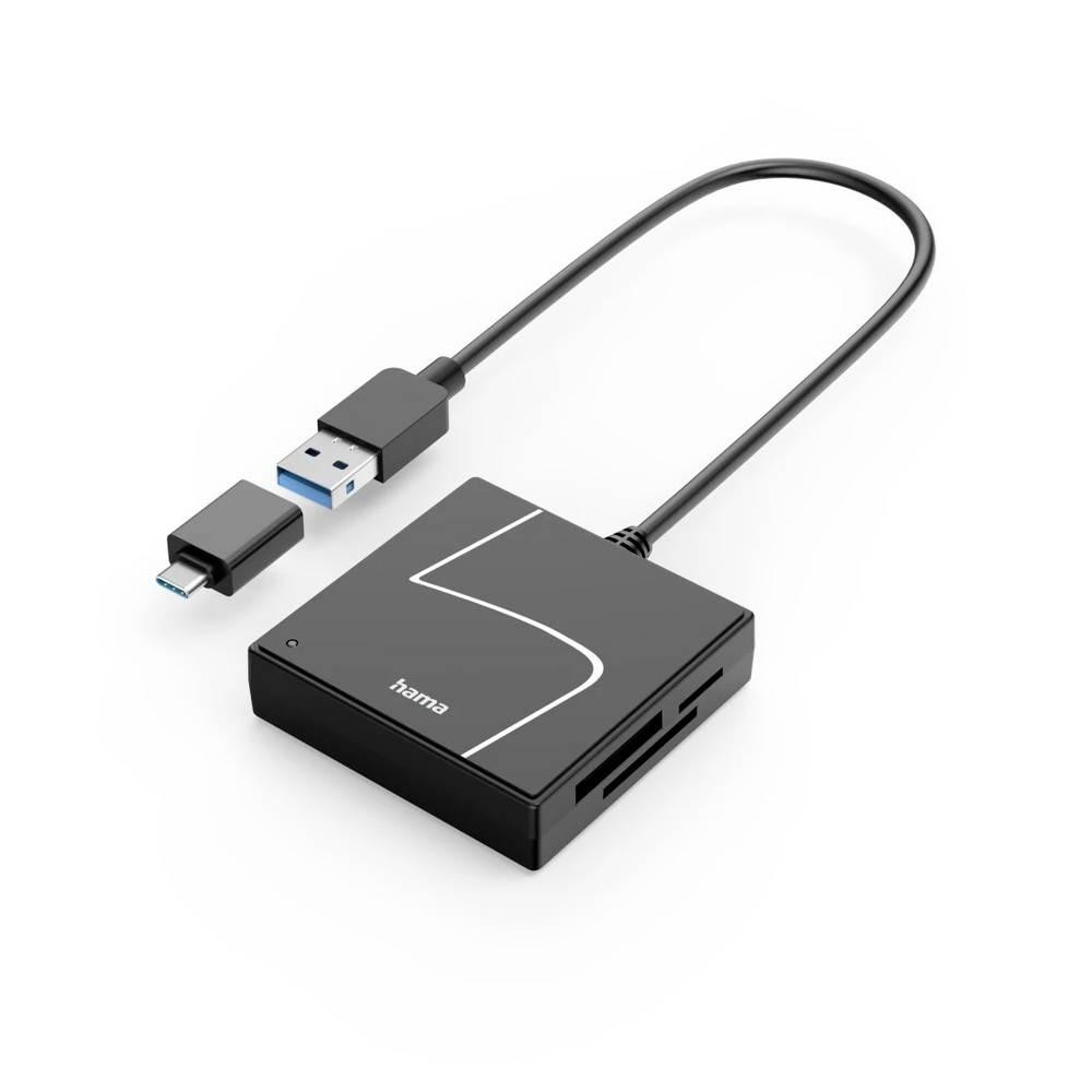 Hama 00200148 card reader USB 3.2 Gen 1 (3.1 Gen 1) Type-A/Type-C