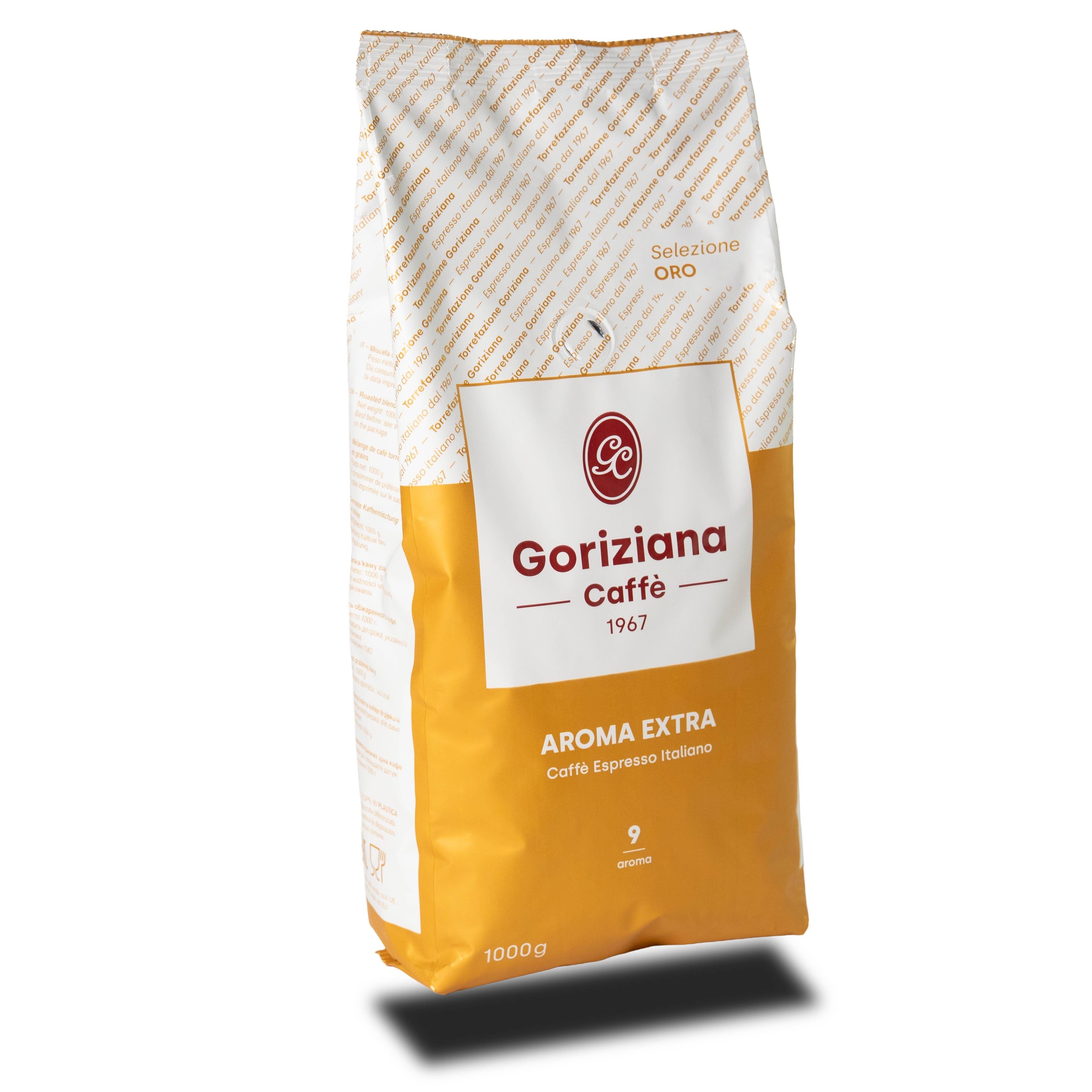 Goriziana Caffe AROMA EXTRA 1 Kg Bohnen