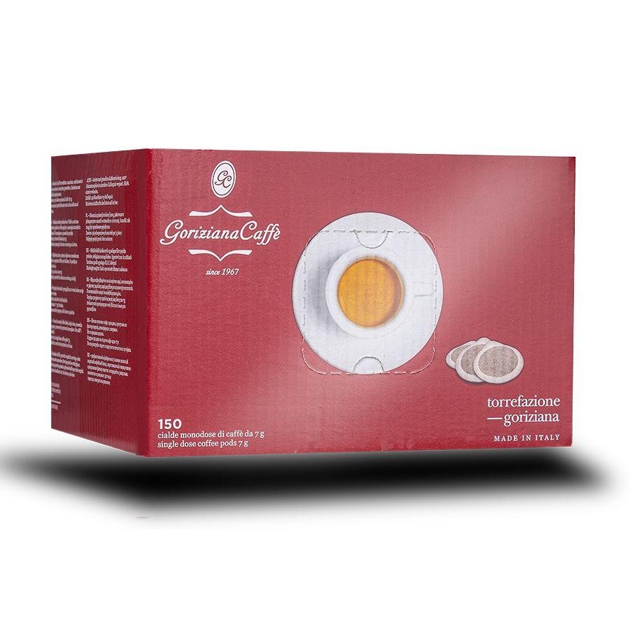 Goriziana Caffe AROMA 44mm ESE System Kaffee Pads 150 piece a 7 g