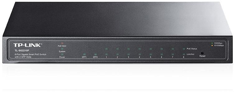 TP-Link Omada SG2210P switch Gestionado L2/L2+ Gigabit Ethernet (10/