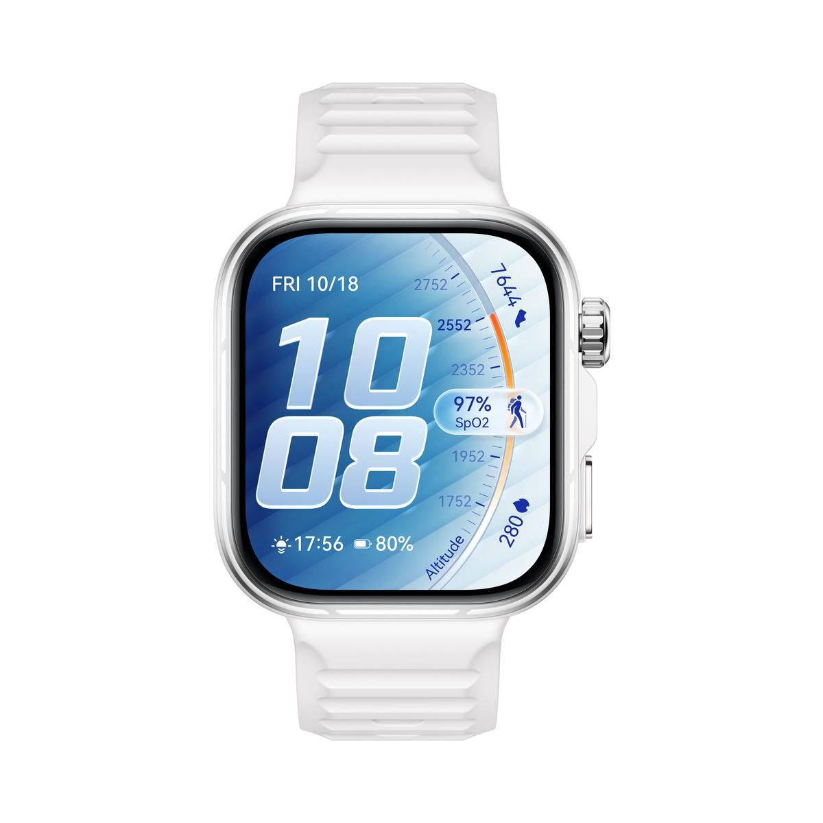 Huawei Watch Fit 5 Pro (Niki-B29FS) White Fluoroelastomer Str.