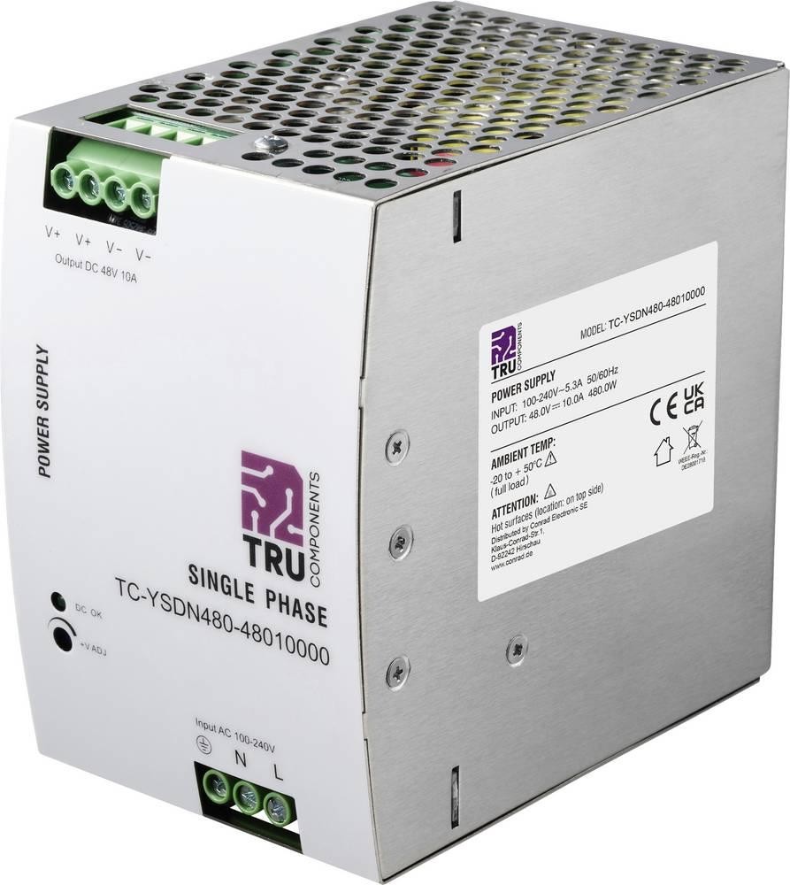 TRU COMPONENTS TC-13808004 Hutschienen-home charger (DIN-Rail) 48 V/