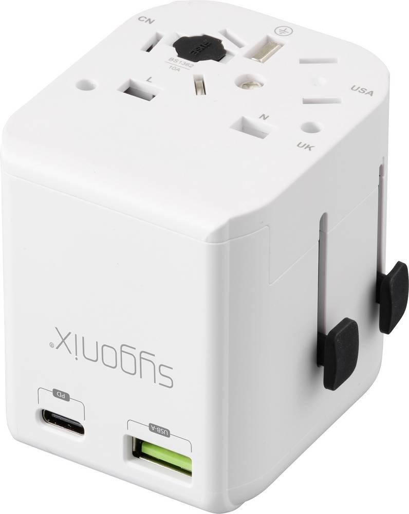 Sygonix SY-6951598 Reiseadapter USA/Australien/China/Grossbritannien/