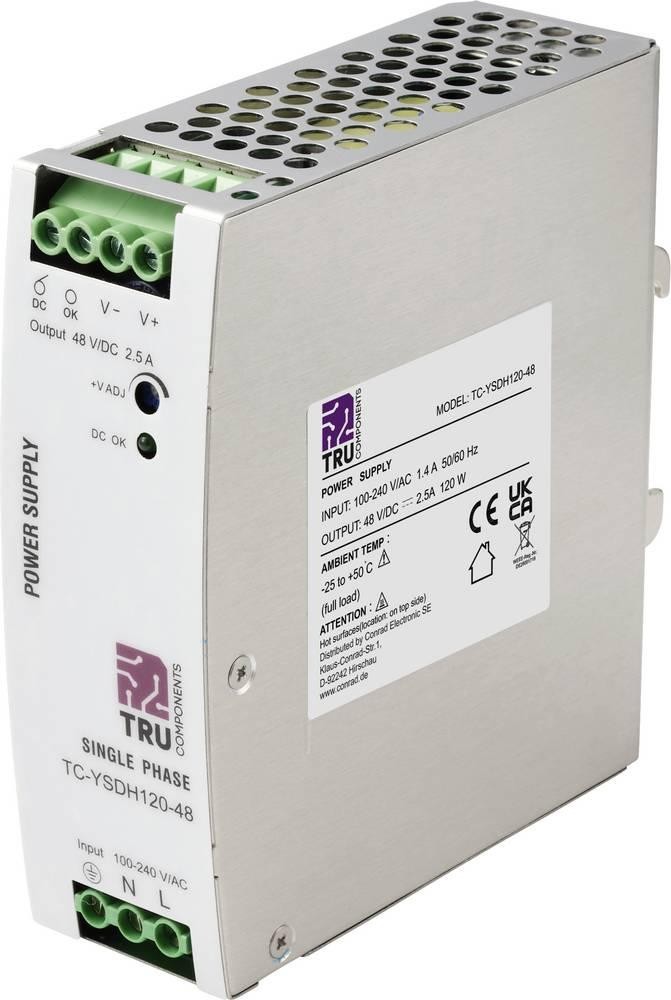 TRU COMPONENTS TC-13864568 Hutschienen-home charger (DIN-Rail) 48 V/