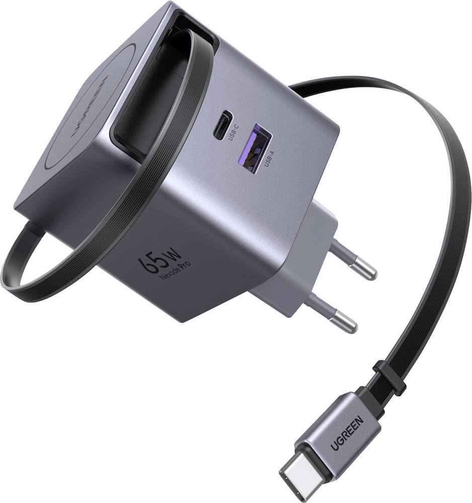 UGREEN X615 65W GaN Charger 1A1C Ladeadapter 65W USB-C Stecker, USB-