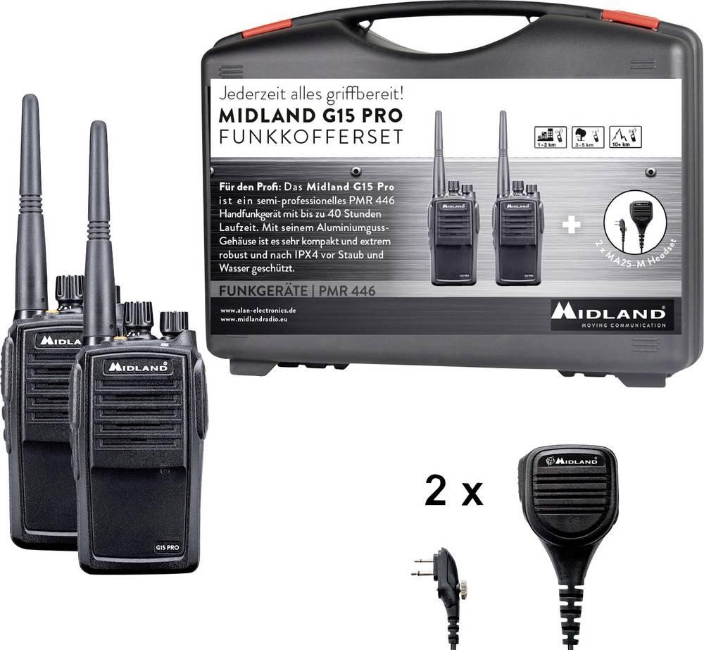 Midland G15 Pro NC, PMR C1127.S6 PMR-Funkgerät