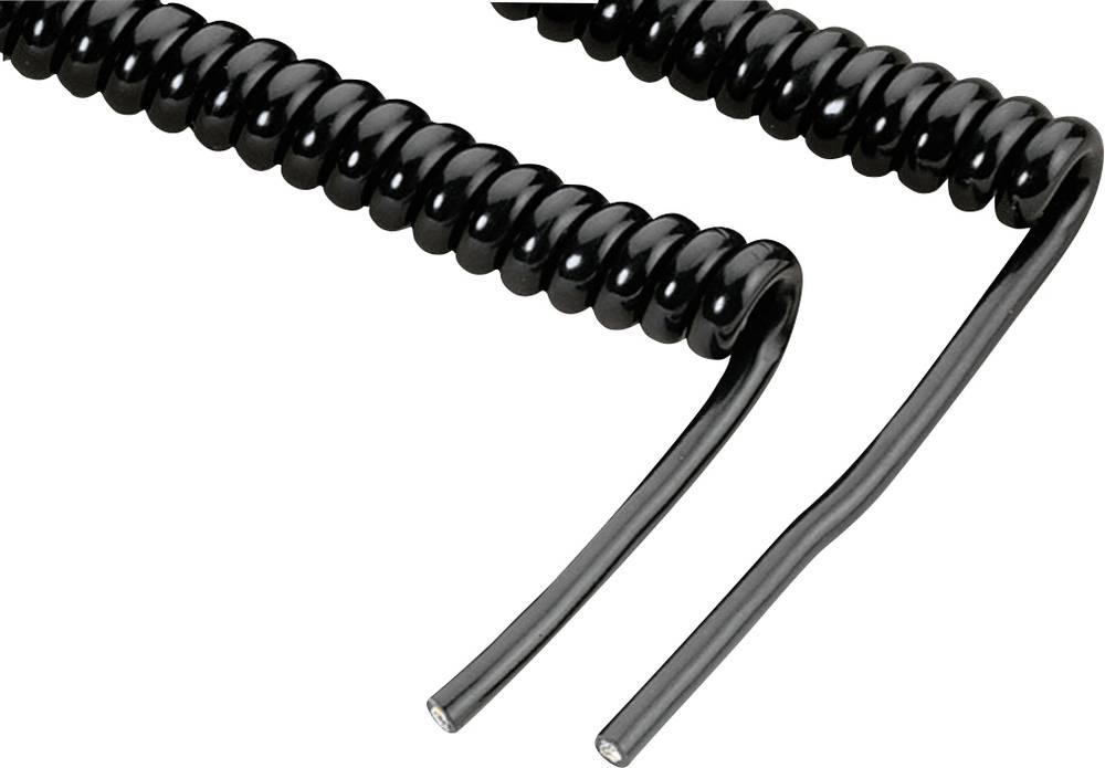 Monacor 0060200 microphone-Spiralkabel black 1 pc(s)