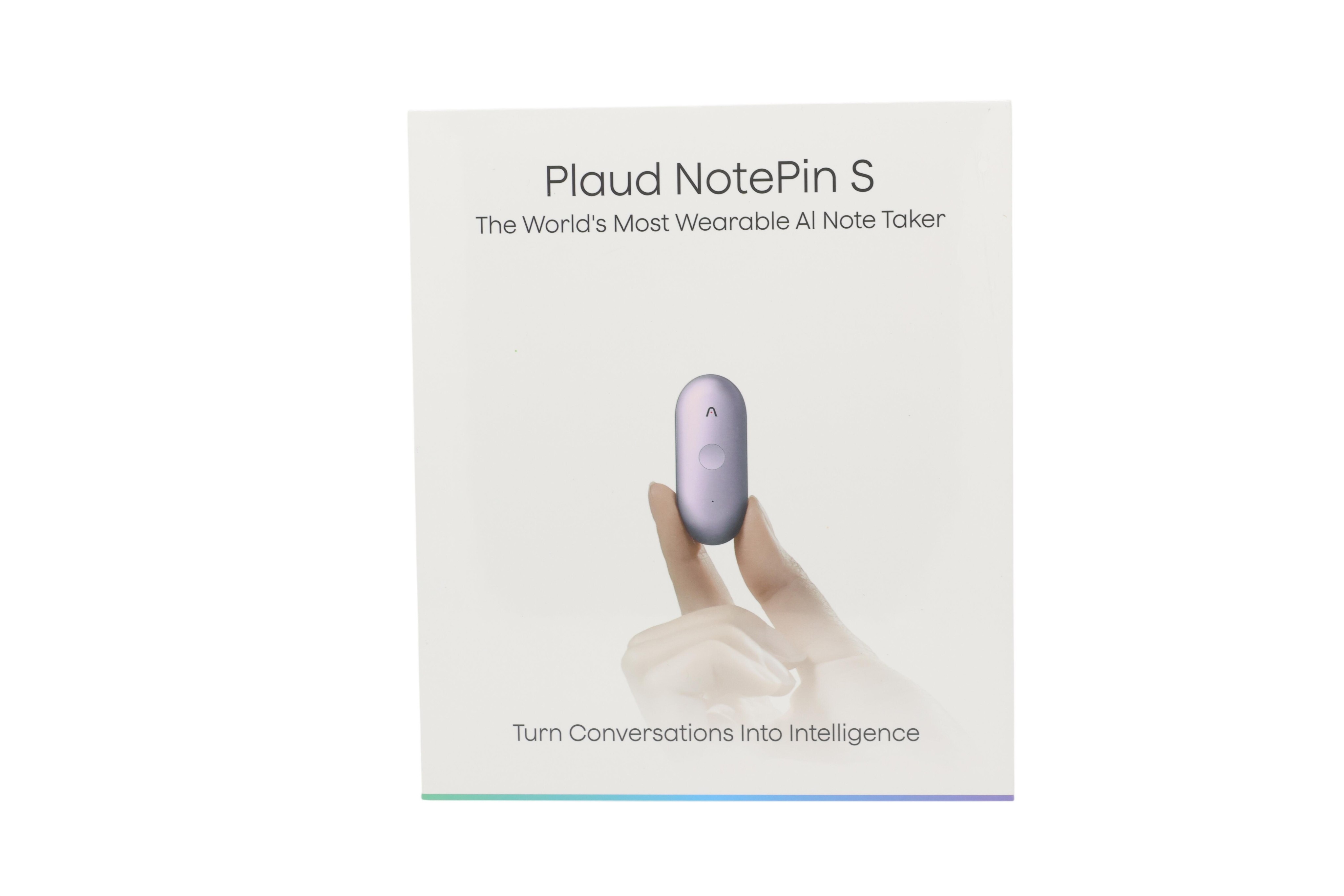PLAUD NotePin S Lilac - PLAUD NotePin S, 20 h, Wireless, 320 mAh, 64
