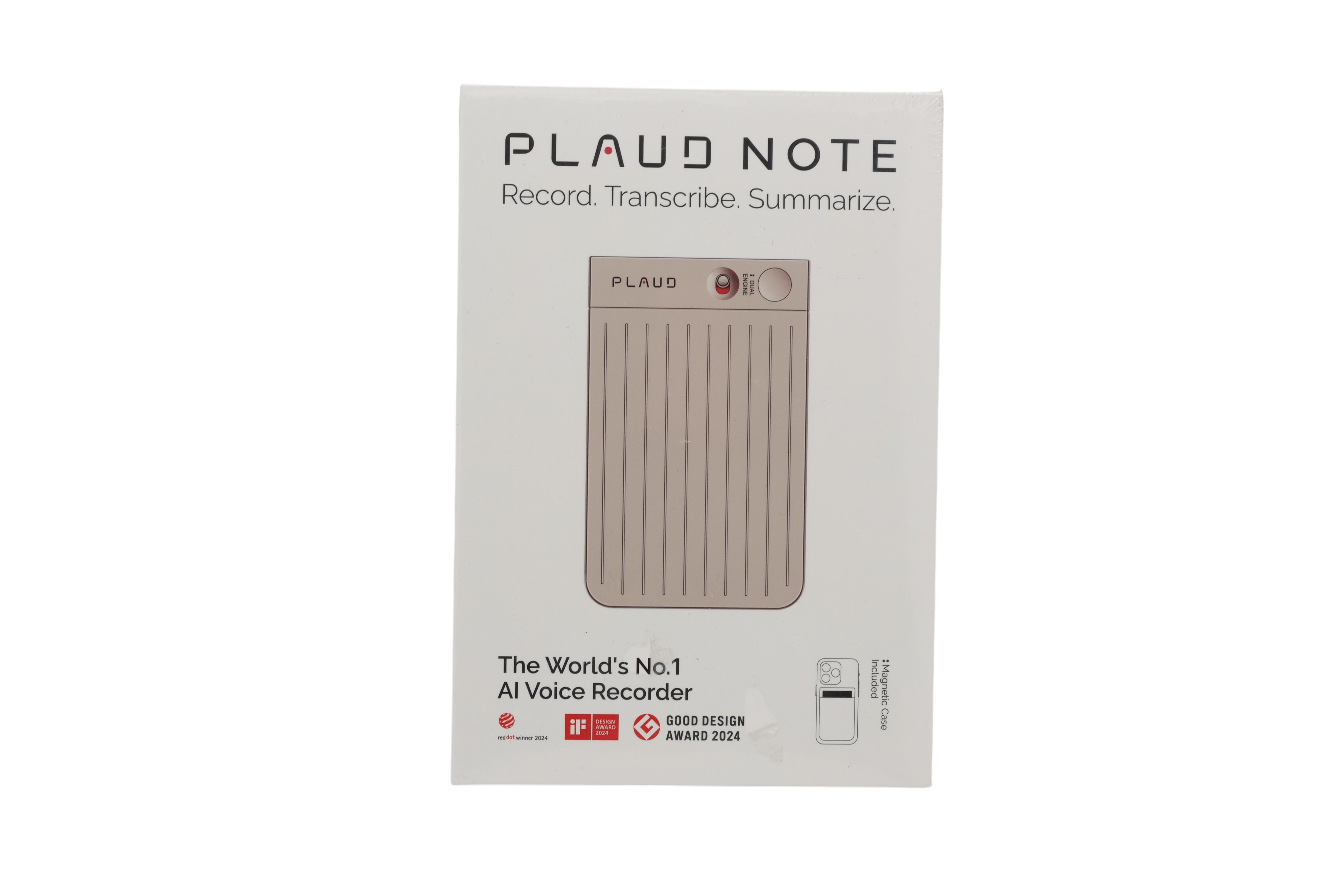 PLAUD PLD-64G-ST dictaphone Gris - PLAUD PLD-64G-ST, USB, 30 h, 400