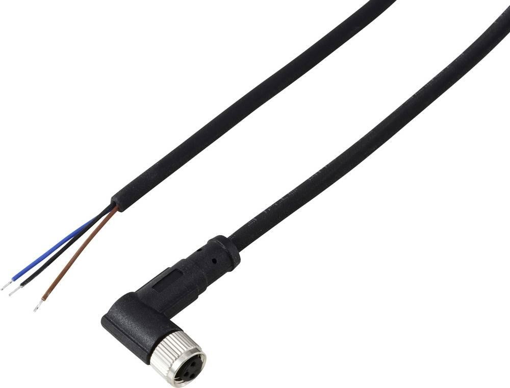 TRU COMPONENTS TC-13751816 Anschlussleitung M8 x 1 Buchse, gewinkelt