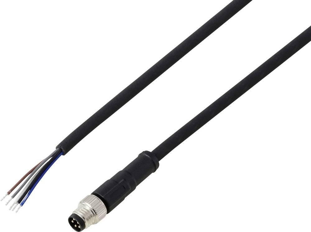 TRU COMPONENTS TC-13752048 Anschlussleitung M8 x 1 Stecker, gerade