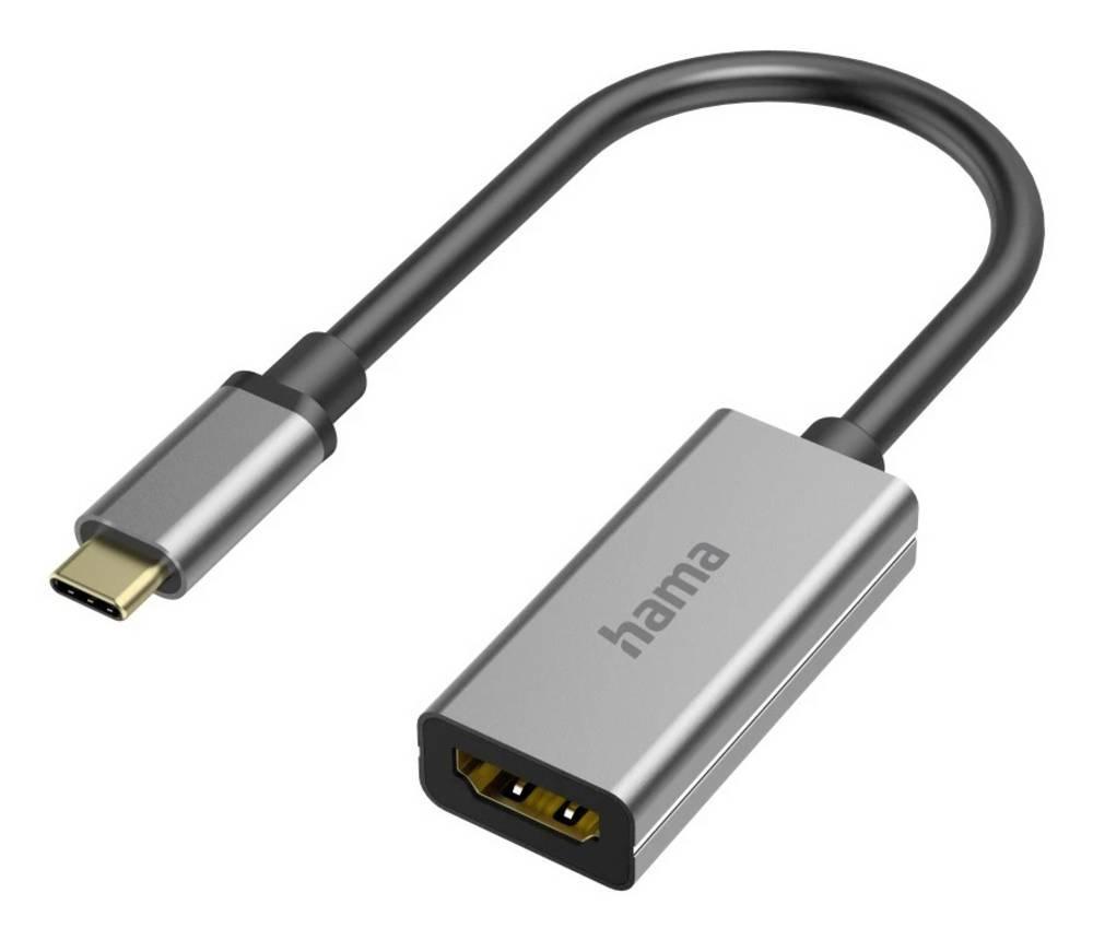 Hama 00200303 cable gender changer USB-C HDMI Grey - Hama 00200303,