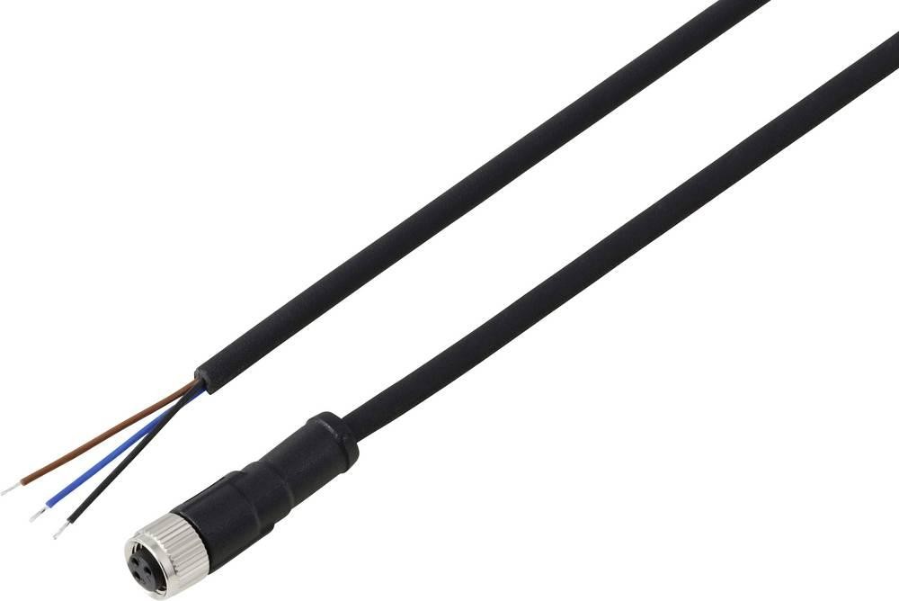 TRU COMPONENTS TC-13751936 Anschlussleitung M8 x 1 Buchse, gerade 5m