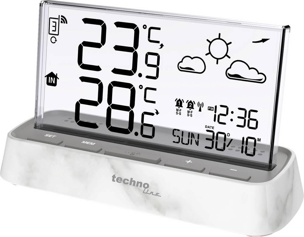 Techno Line WS6782 Funk-Thermometer Anzahl Sensoren max. 3St.
