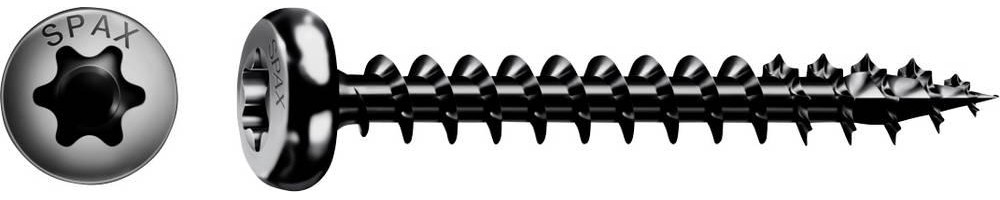 SPAX 0201040500353 Halbrundschrauben 5mm 35mm T-STAR plus Stahl 200St.