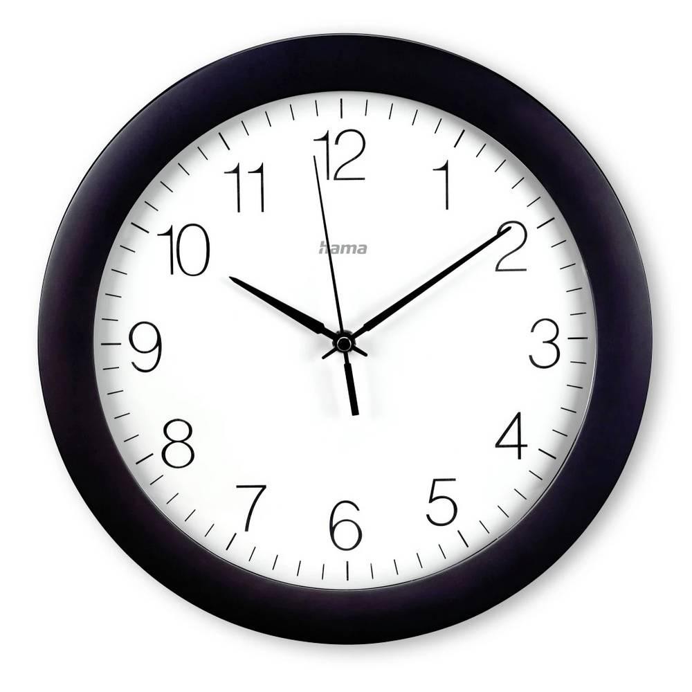 Hama 00185871 Funk Wanduhr 30cm x 300mm x 300mm x 52mm Schwarz