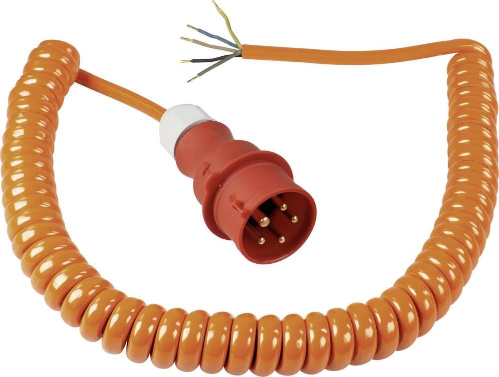 as-Schwabe 70432 power cable Orange 1 m - as-Schwabe 70432, 1 m,