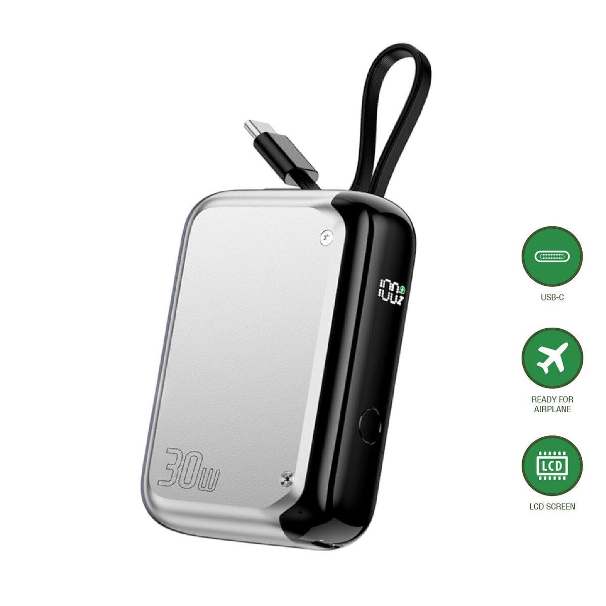 4smarts Pocket Lithium-Ion (Li-Ion) 10000 mAh Silver - 4smarts Pocket,