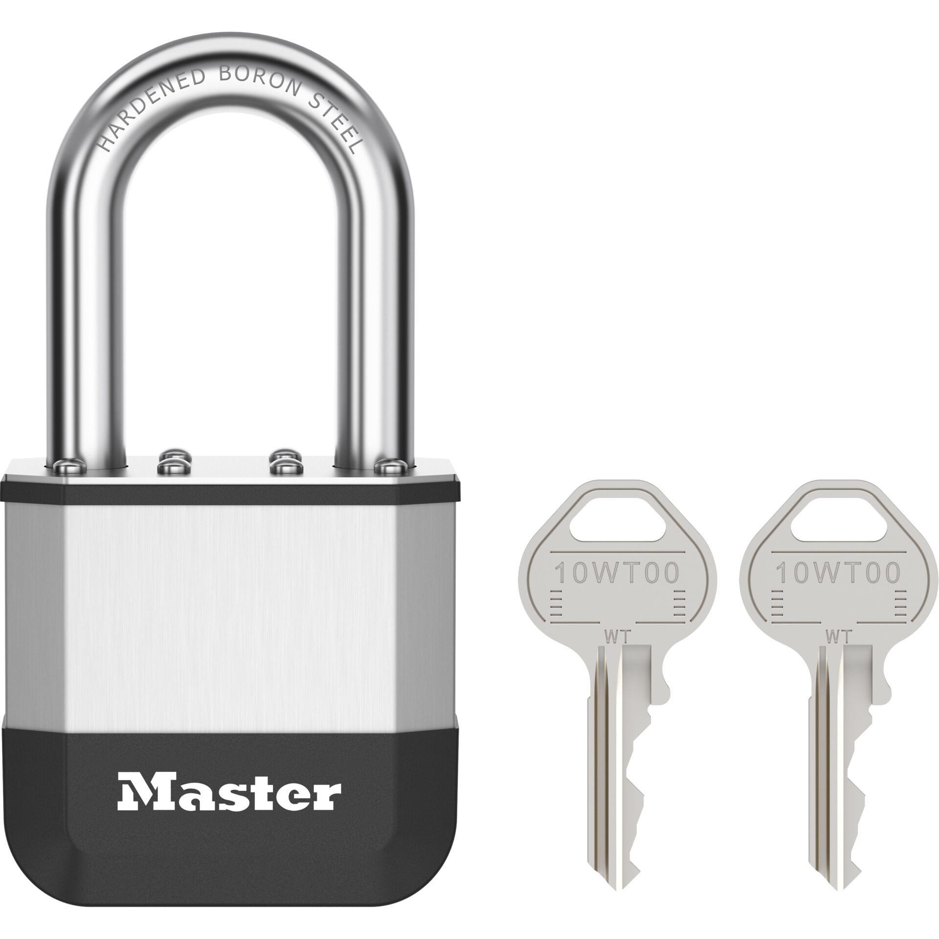 Master Lock Elite 52mm Vorhänge- schloss 38mm Bügel 5-Stift-Zyl.